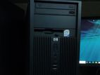 Hp Core2dou Brand Pc with 128SSD and 4gb Ram