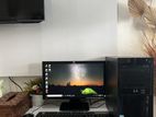 HP Core2dou Brand Pc with 17' Fresh Led monitor only 9500 taka