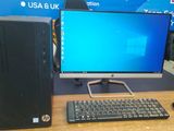 HP Desktop Pro Microtower Business PC With Borderless Monitor