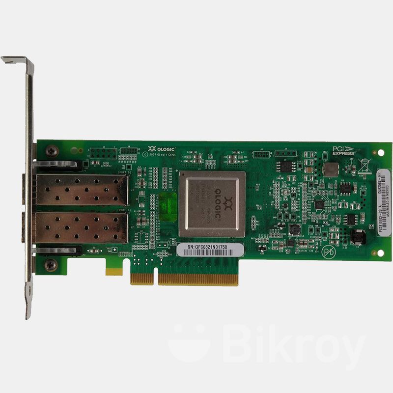 HP FC Dual-Port 8 Gb PCI-E X8 Network Adapter 489191-001 HP FC Dual-Port 8 Gb PCI-E X8 Network Adapter 489191-001