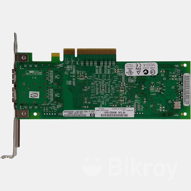 HP FC Dual-Port 8 Gb PCI-E X8 Network Adapter 489191-001 HP FC Dual-Port 8 Gb PCI-E X8 Network Adapter 489191-001