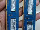 HP hynix 1GB 1Rx8 PC3 (2 PCS)