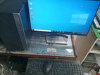 Hp Pro Desk Brand PC, DELL 22" LED Monitor