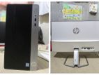 HP ProDesk Pc & Monitor 400 G4 MT Core i5 7th Gen, 4GB Ram, 1TB Hard