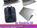 HP ZBOOK14U G6/Core i7-8Gen-GPU 4GB-16GB-512GB-HD14" FHD