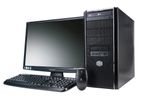 (HSC) Core I3 4th Gen Pc+ 19" Monitor/8gb Ram+500gb HD+128gb SSD