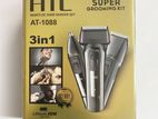 HTC AT-1088 Multi-grooming 3-in-1 Shaver, Nose, and Hair Clipper