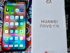 Huawei Nova Y70 4/128 fresh with box (Used)
