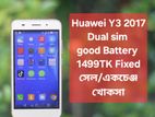 Huawei Y3 2017 Dual Sim (Used)