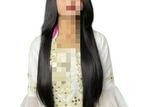 Human hair (Layer cut) full wig