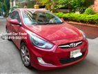 Hyundai Accent Blue 2012