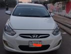 Hyundai Accent blue 2012