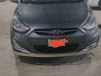 Hyundai Accent blue 2012