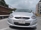 Hyundai Accent blue 2012