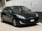 Hyundai Accent blue 2012 price fixd