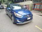 Hyundai Accent blue 2016