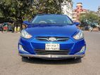 Hyundai Accent Blue Sunroof 2013