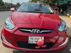 Hyundai Accent Blue.With Sunroof 2012