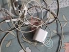 I phone original charger & headphone