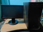 i3 4160 PC And Asus Monitor