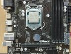 i3-4170 +Asrock B85m Motherboard 1 Year Warranty