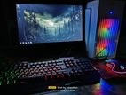 I3 6th Gen, 110 Mobo, RGB Full Desktop Computer with Table