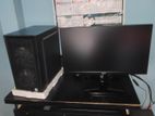 i5 6th gen with 100hz gaming monitor (almost new )