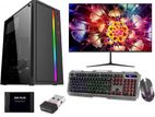 i5 8Th Zen 3.30GHz DDR4 Graphics PC 8GB & 1TB|SSD 128GB HP 20" Monitor