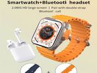i8 ultra smart watch,buds headphones box
