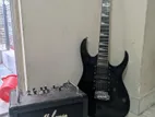 Ibanez Gio 170dx , Alphanso Amplifier, Gig Bag Cable