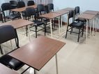 IELTS class table and Chairs