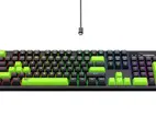 ঈদ স্পেশালঃ-Havit KB893L RGB Black & Green Mechanical Gaming Keyboard