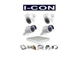ঈদ উৎসব-কুপন ফ্রী- 4 Pcs Hikvision CCTV Camera Full Setup