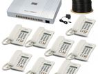 IKE PABX Complete Package Set with 8 Line Telephone