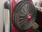 Ikon portable fan+light