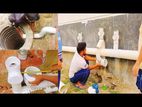 ইলেকট্রিক& সেনাটারী কাজ করা হয়