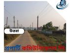 In the Avenue road 3 Katha Plot For Sale at Sector-17/D, Rajuk Uttara