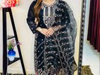 Indian Chundi Silk Dress