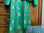 Indian katan dress