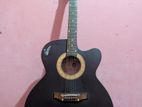 Indian Signature Acoustic Semi-electric Guitar Black