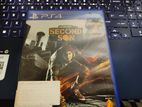 Infamous second son PS4 game Disc