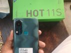 Infinix Hot 11S ৬+৩/১২৮ full box (Used)