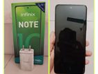 Infinix Note 10 6/128 box+ charger (Used)