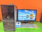 Intel 41 Desktop সেট 500gb/4Gb & 19"Inches মনিটর Dell /HP/ Samsung