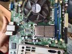 Intel Brand G31 Motherboard + Ram Processor Cooler Fan