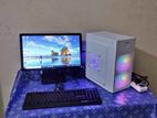 Intel_Cor 3.00GHZ PC 4GB RAM 320GB HD 2GB GRPX With DELL 20" LED