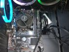 Intel Cor i5 6 GEN RGB casin 120 gigabyte motherboard fresh pc