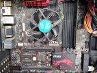 INTEL Core i3 4th Gen 8GB RAM 240GB SSD Gamming motherboard 81