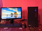 Intel Core i3 7th gen Pc Monitor 19" Dell