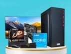 Intel Core i3 Desktop PC with 256GB SSD 19'' Monitor